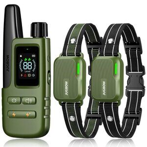 Jugbow Dog Shock Collar 2 Dogs (10-120Lbs) - 4200FT Dog Training Collar with Rem